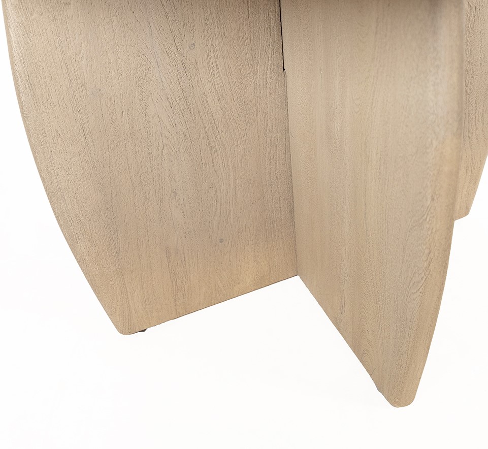 Nijwie MySons Eetkamertafel Ø120, Acacia Weathered Wood - Durban Table Collection