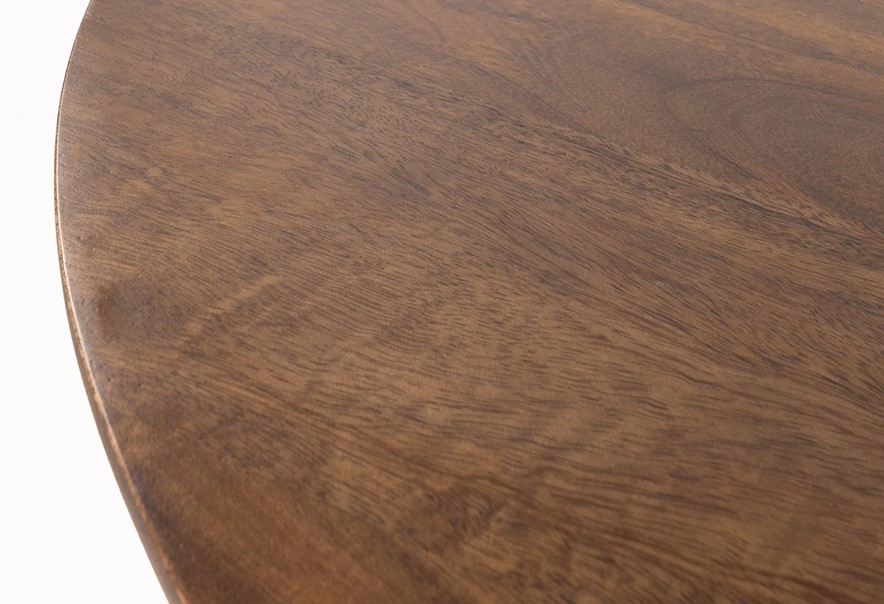 Nijwie MySons Eetkamertafel Ø150, Mango Brown Walnut - Tokio Table Collection