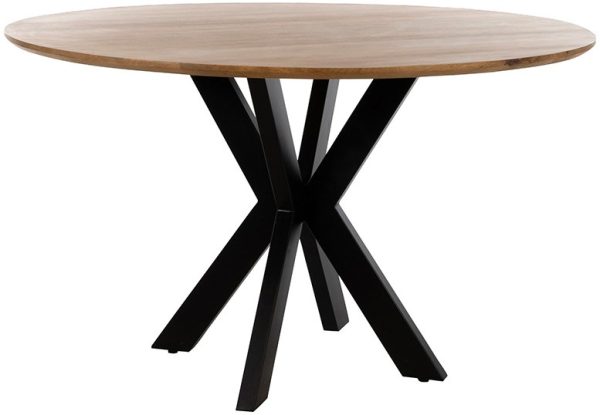 Nijwie MySons Eetkamertafel Ø150, Mango Smooth Natural - Tokio Table Collection