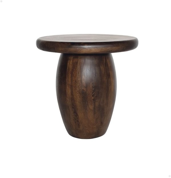 Nijwie MySons Bijzettafel Ø50, Mango Brown Walnut - Balloon Table Collection