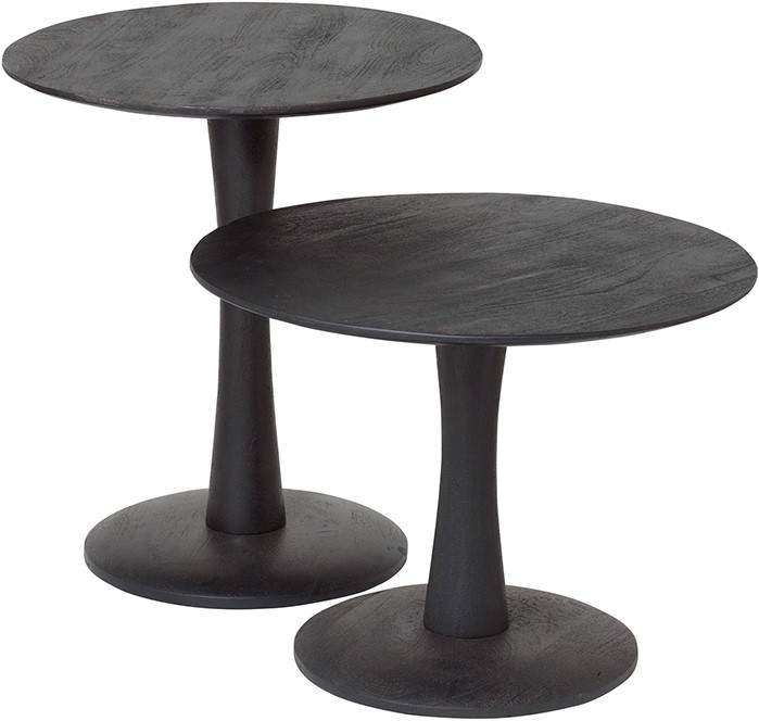 Nijwie MySons Bijzettafel Ø55, hoog, Black - Flare Furniture