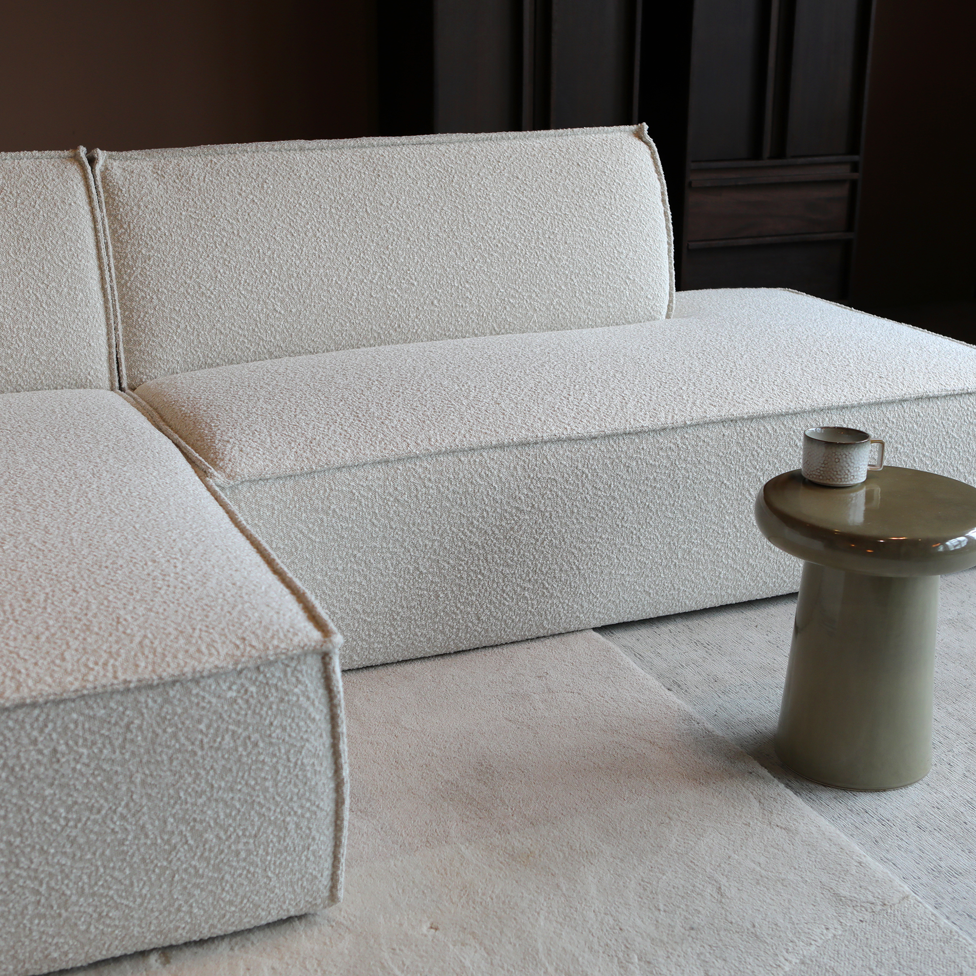 PEPP ENZO met chaise longue links