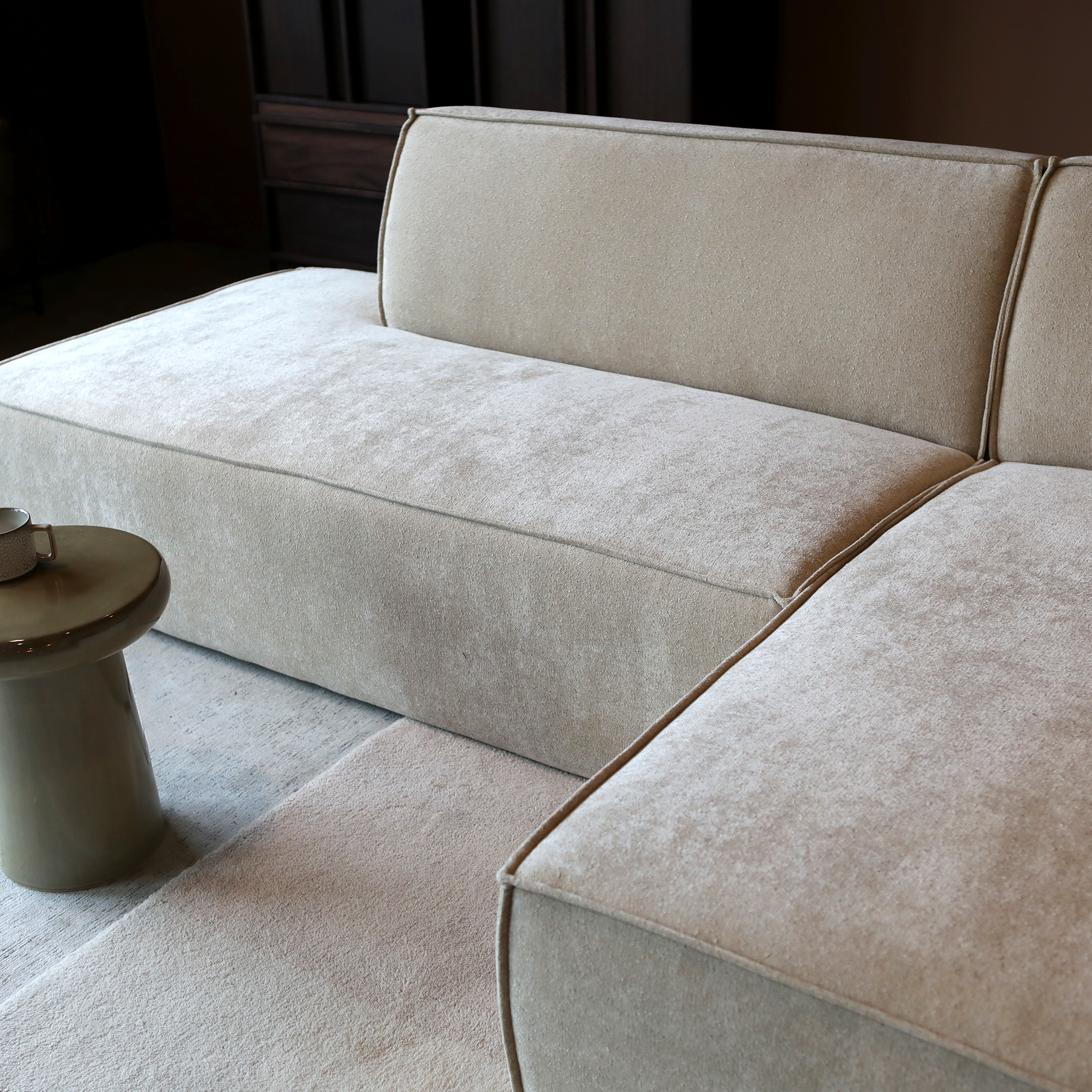 PEPP ENZO met chaise longue rechts