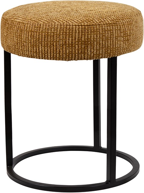 Nijwie MySons Escabel hocker - Ø40 - Coco - Gold 132 - Unique Collection