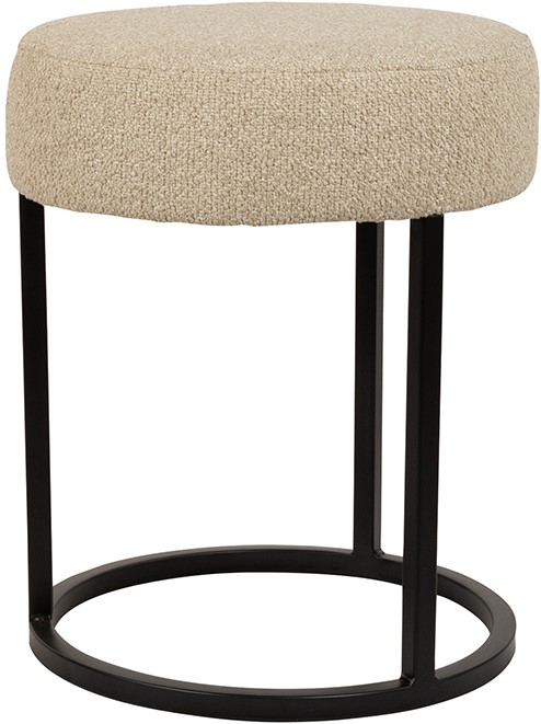 Nijwie MySons Escabel hocker - Ø40 - Rhythm - Beige 05 - Unique Collection