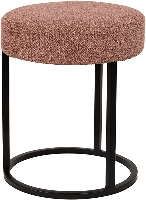 Nijwie MySons Escabel hocker - Ø40 - Rhythm - Blush 92 - Unique Collection