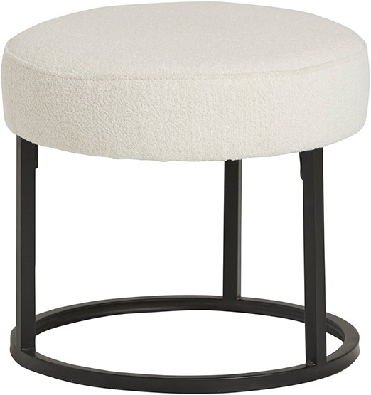 Nijwie MySons Escabel hocker - Ø45 - Alpine - Ivory - Unique Collection