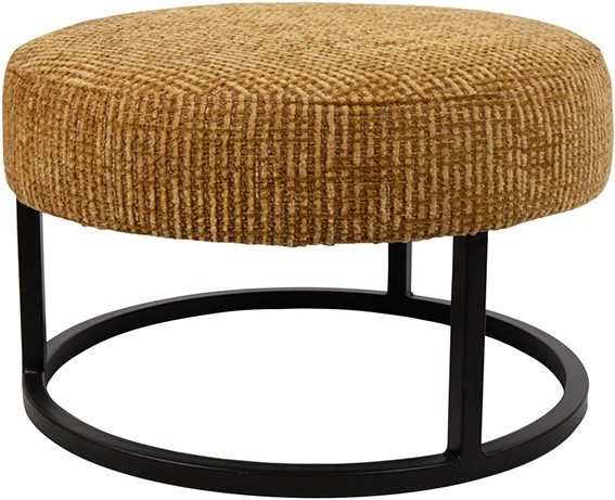 Nijwie MySons Escabel hocker - Ø50 - Coco - Gold 132 - Unique Collection