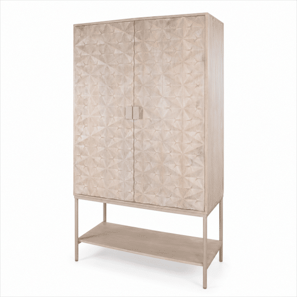 Nijwie MySons Trinity 2-deurs kast met onderplank, Mango Ashblond - Mix & Match Collection