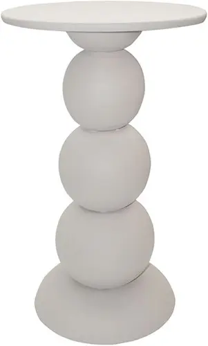 Nijwie MySons Gouda plantentafel, Ø35, H60, Off-White - Formaggio Collection