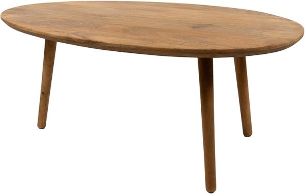 Nijwie MySons Hamburg salontafel ovaal 98, H42, Smooth Natural - Must Have Collection
