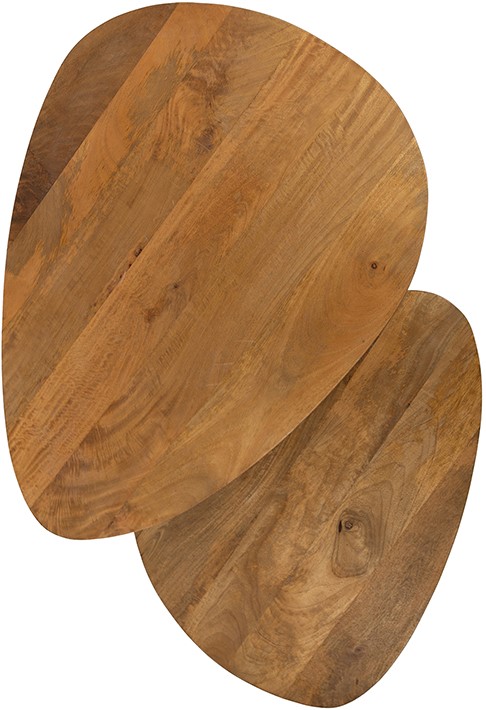 Nijwie MySons Keulen salontafel organisch, set van 2, Smooth Natural - Must Have Collection