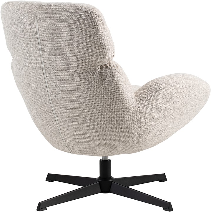 Nijwie MySons King draaifauteuil 360 - Milan - Pebble 110 - Unique Collection
