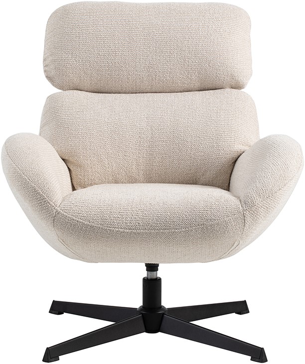 Nijwie MySons King draaifauteuil 360 - Milan - Cream 103 - Unique Collection