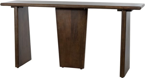 Nijwie MySons Lagos wandtafel 160, Mango Brown Walnut - Mix & Match Collection