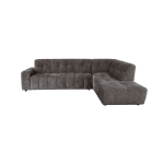 Tower Living Memphis 3-AL + Ottoman R - Haga 16 charcoal