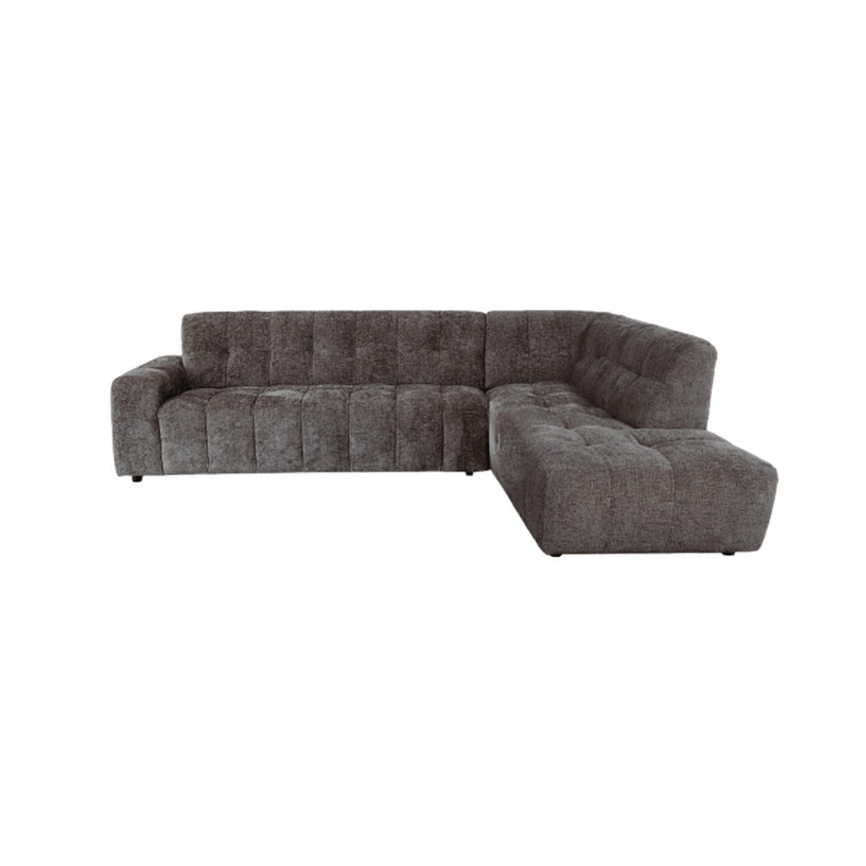 Tower Living Memphis 3-AL + Ottoman R - Haga 16 charcoal