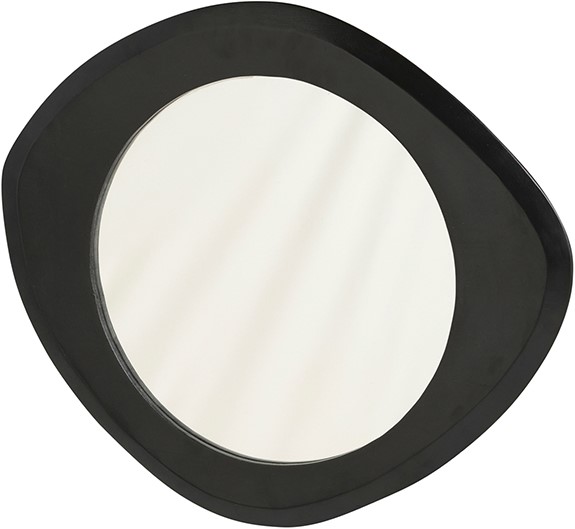 Nijwie MySons Spiegel 70, geometrisch, Black - Flare Furniture
