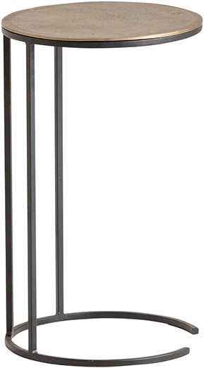 Nijwie MySons Monocle laptoptafel, Brass antique - Allure Alu Collection