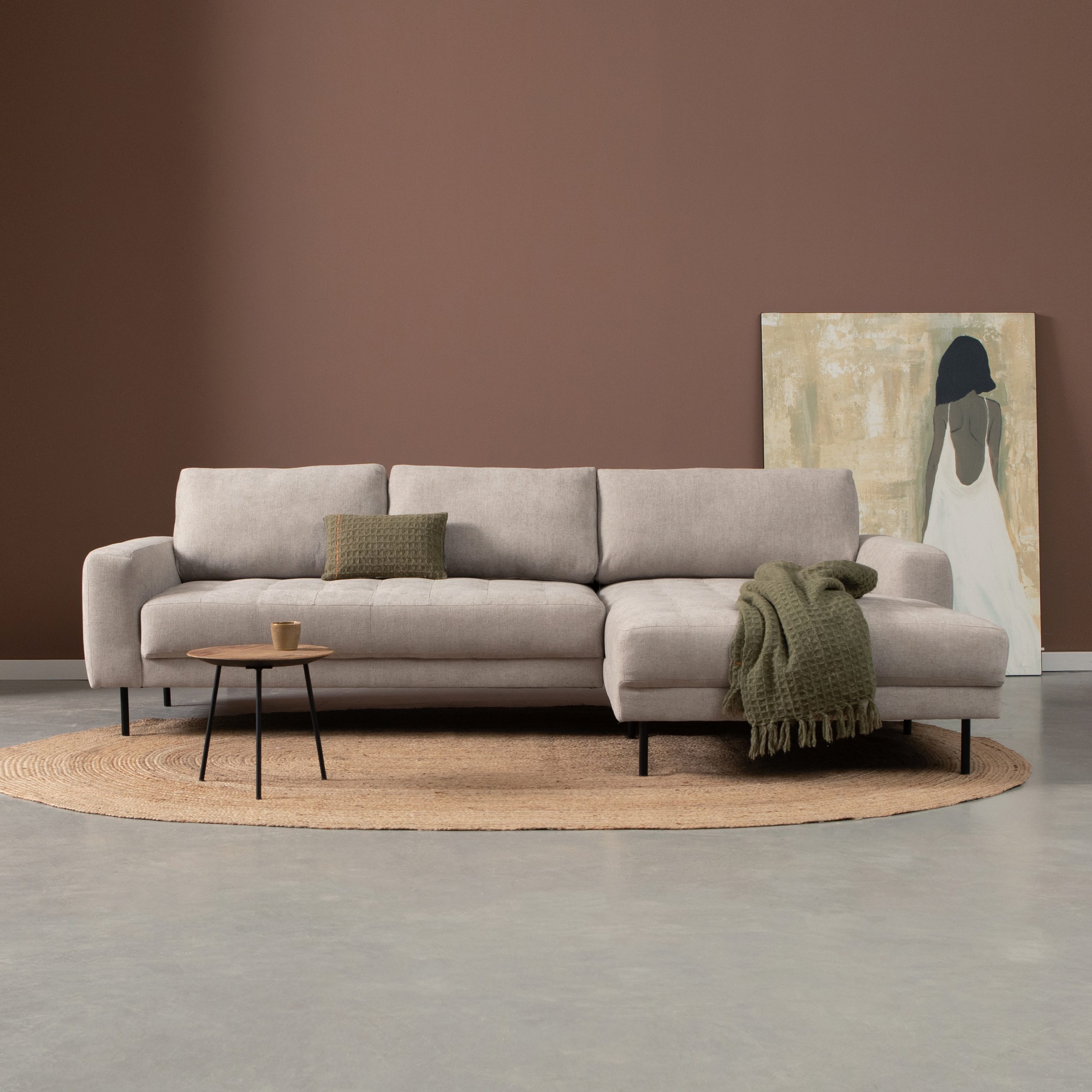 PEPP OREO met chaise longue rechts