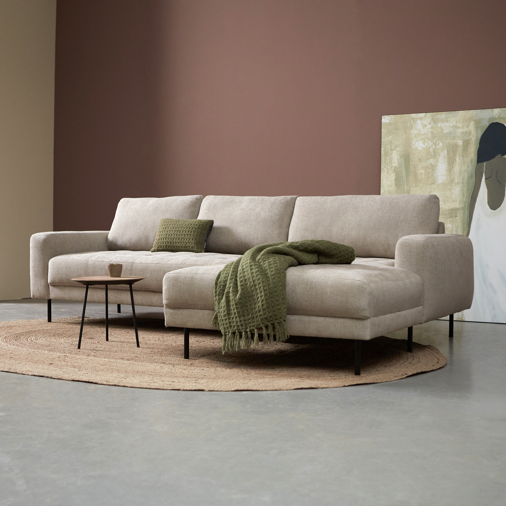 PEPP OREO met chaise longue rechts