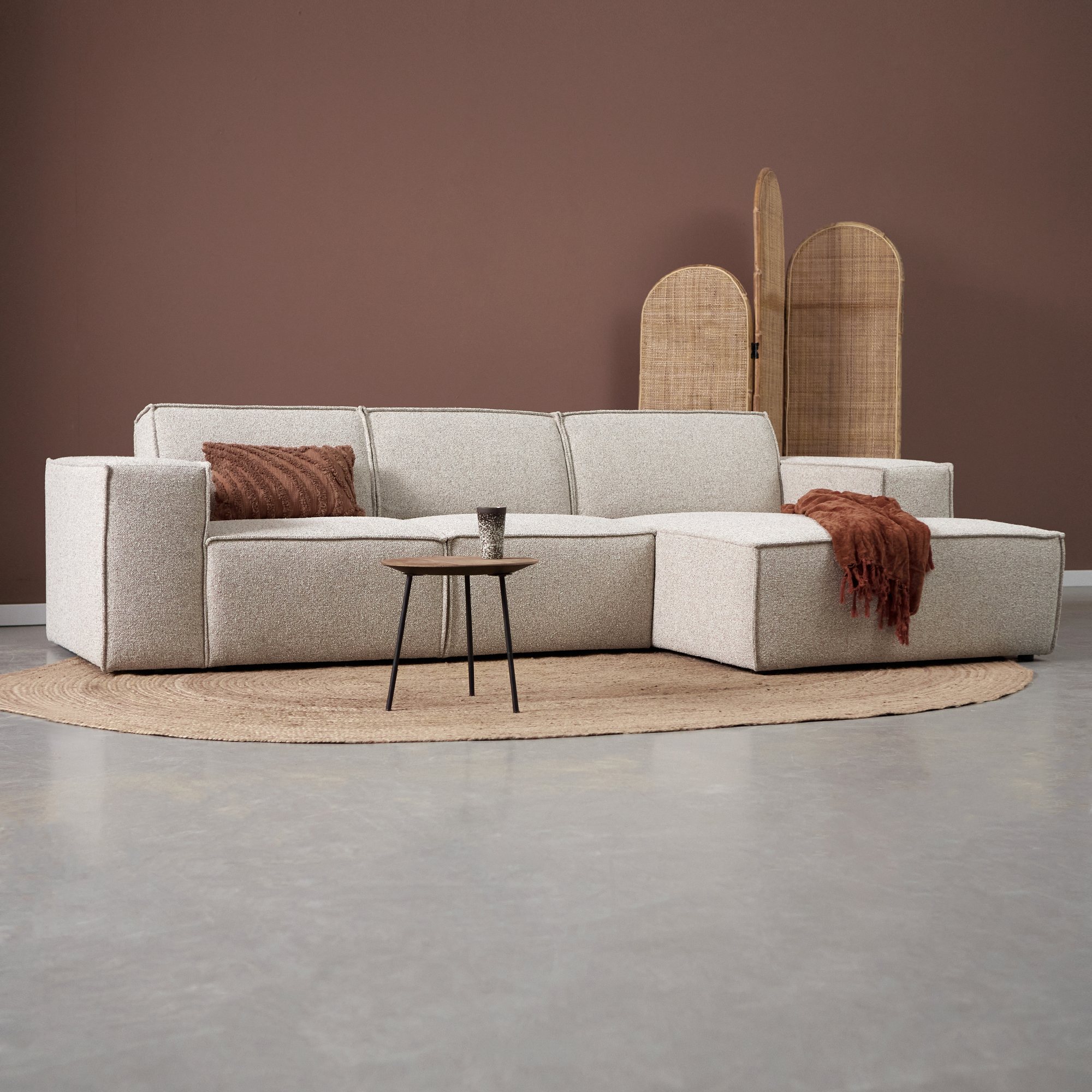 PEPP PLAY met chaise longue rechts