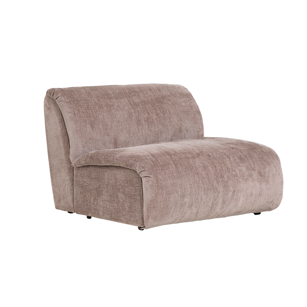 Tower Living Redford 1-seater no arm - Touch 04 taupe