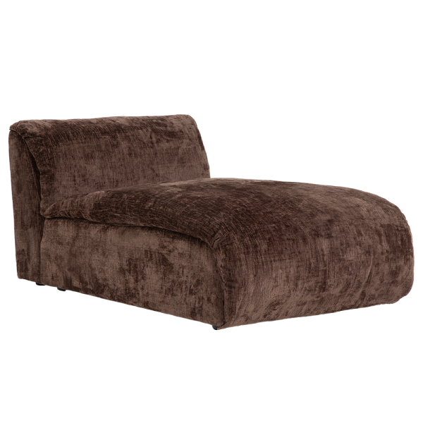 Tower Living Redford Chaise Lounge no arm - Touch 106 brown