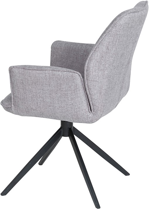 Nijwie MySons Revi eetkamerstoel - draaipoot 360ARS - Lotus Grey 85 - Unique Collection