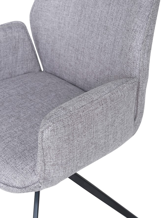 Nijwie MySons Revi eetkamerstoel - draaipoot 360ARS - Lotus Grey 85 - Unique Collection