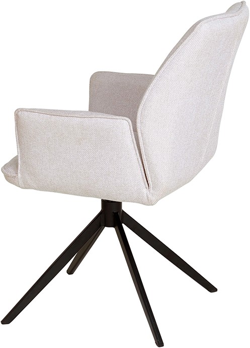 Nijwie MySons Revi eetkamerstoel - draaipoot 360ARS - Lotus Natural 03 - Unique Collection