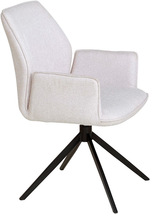 Nijwie MySons Revi eetkamerstoel - draaipoot 360ARS - Lotus Natural 03 - Unique Collection