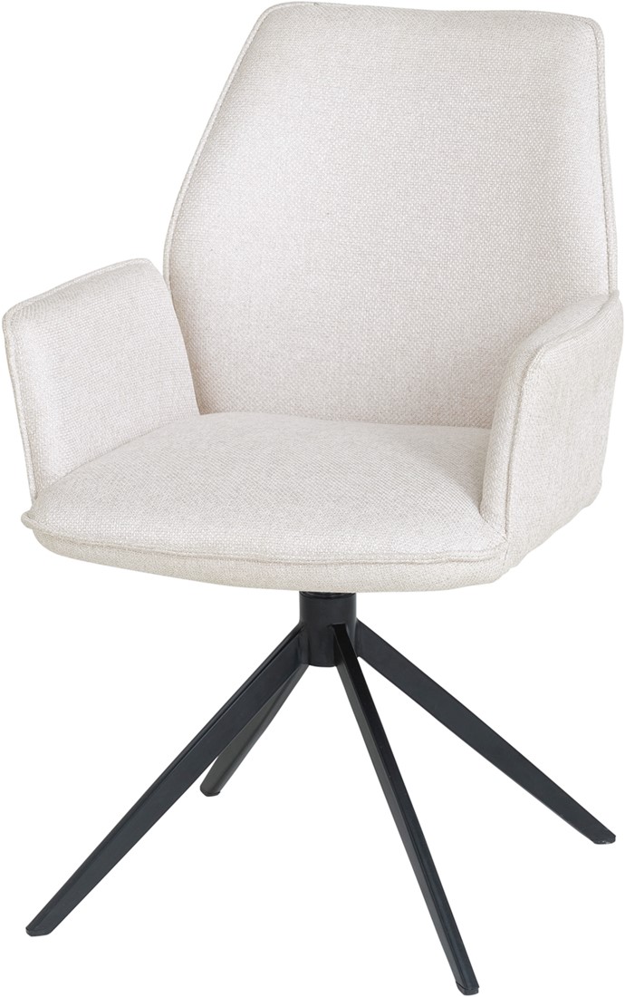 Nijwie MySons Revi eetkamerstoel - draaipoot 360ARS - Lotus Natural 03 - Unique Collection
