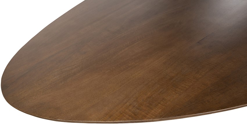 Nijwie MySons Salontafel 130, organisch, poot Beige, Mango Brown Walnut - Taurus Table Collection