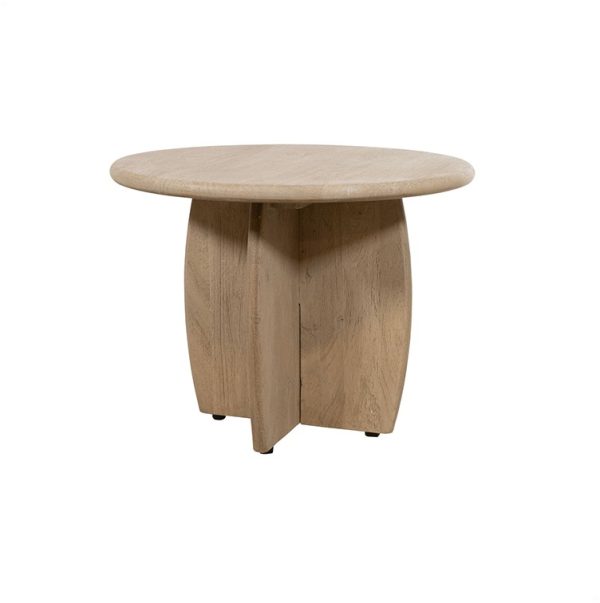 Nijwie MySons Salontafel Ø60, H45, Acacia Weathered Wood - Durban Table Collection