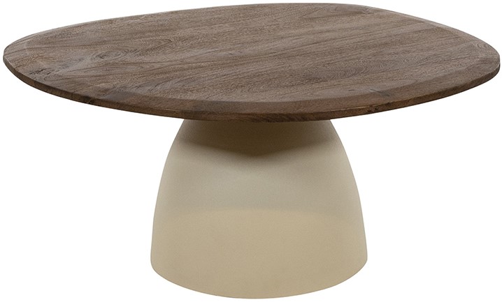 Nijwie MySons Salontafel organisch 86, H40, Mango Malaga Brown - Cornetto Collection