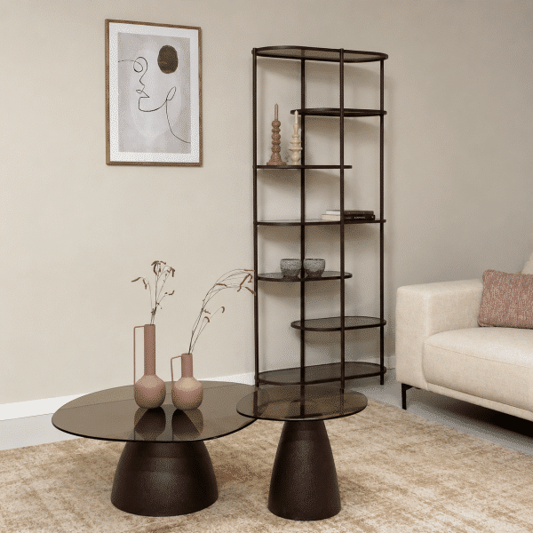 sfeerfoto Livingfurn Brix Jill Burgundy 190cm