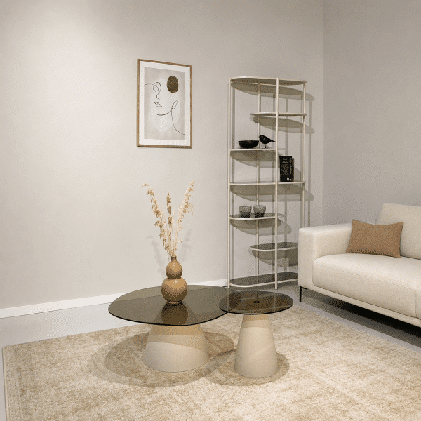 sfeerfoto Livingfurn Brix Jill Off White 190cm