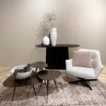 sfeerfoto Livingfurn Brix Loua Brown set of 3
