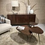 sfeerfoto Livingfurn Brix Loua Brown set of 3