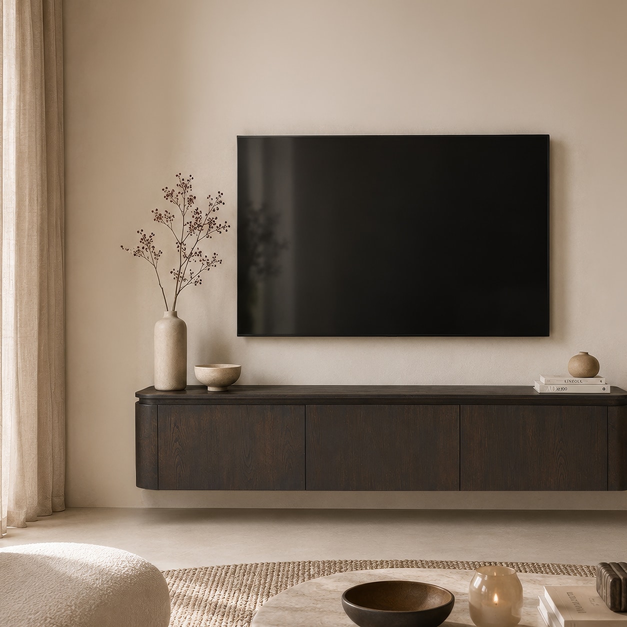 sfeerfoto Livingfurn Rivano Basalt 180cm
