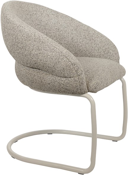 Nijwie MySons Taylor - armstoel - beige onderstel - Puente - Stone 09 - Star Collection