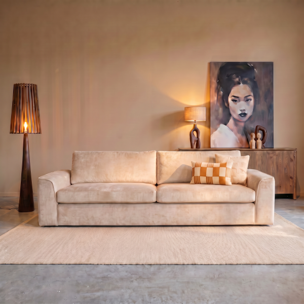 Starfurn MySofa Teddy 2,5 Zits Velvet Beige