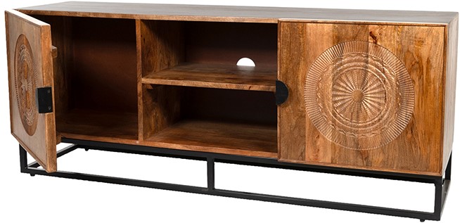 Nijwie MySons TV dressoir 150 met 2 deuren en 2 open vakken - Maya Collection