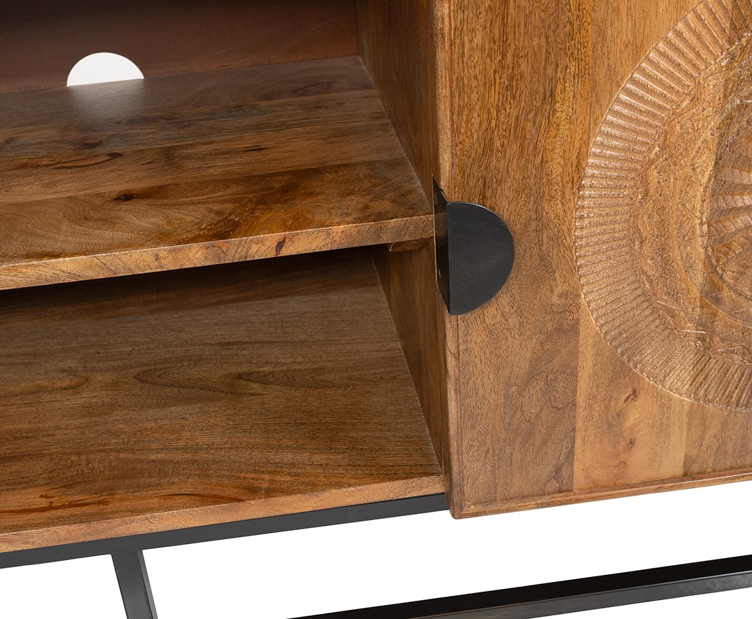 Nijwie MySons TV dressoir 150 met 2 deuren en 2 open vakken - Maya Collection
