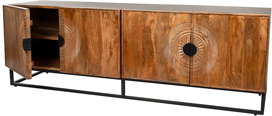 Nijwie MySons TV dressoir 180 met 4 deuren - Maya Collection