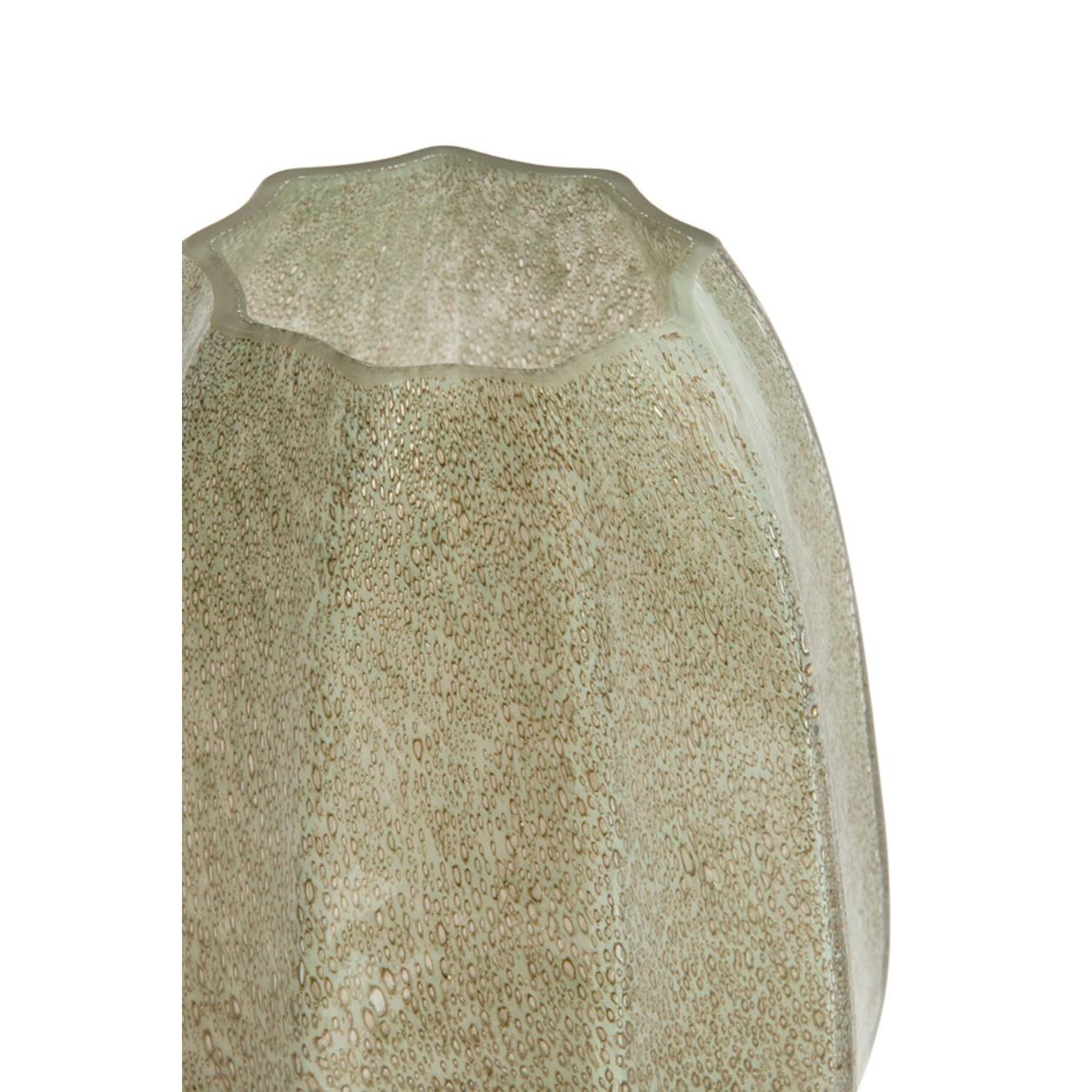 Light & Living Vaas Ø23x38 cm BRADLEY glas grijs-groen