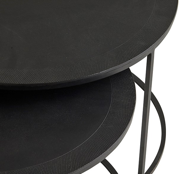 Nijwie MySons Verona salontafel set van 2, Black - Mix & Match Collection