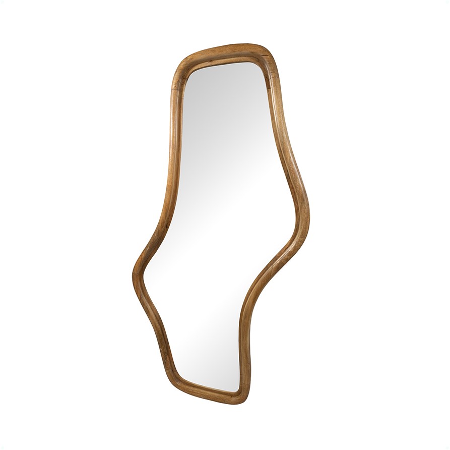 Nijwie MySons Wavy spiegel 121, Smooth Natural - Woody Collection