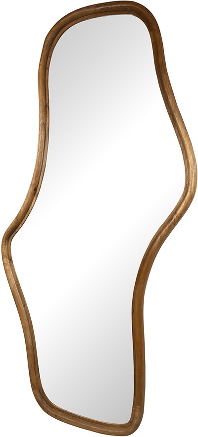 Nijwie MySons Wavy spiegel 160, Smooth Natural - Woody Collection